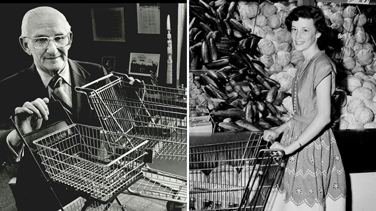 Meet the American who invented the shopping cart, Sylvan Goldman, Oklahoma supermarket mogul