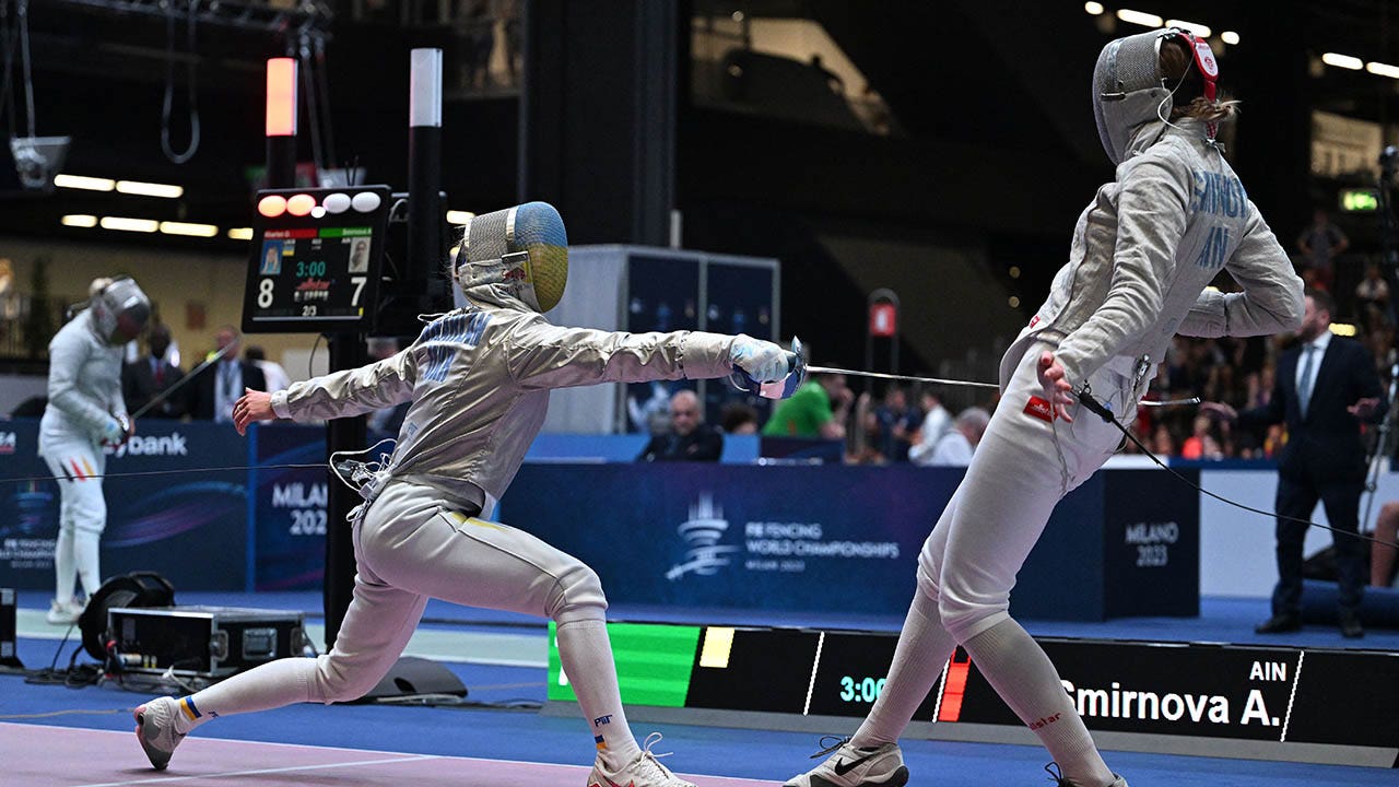 IOC invites Ukrainian fencer to 2024 Olympics after being disqualified from worlds over handshake controversy