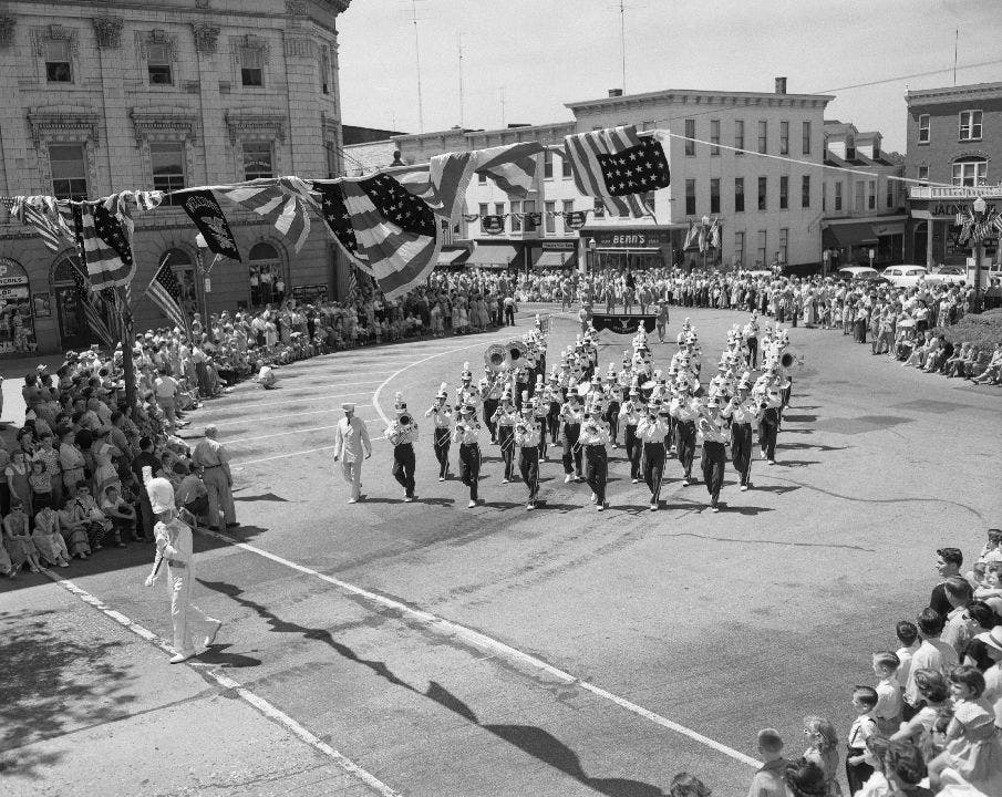 4th of July parade in 1950