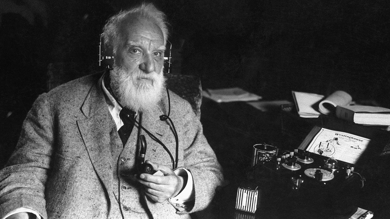 On this day in history, March 10, 1876, Alexander Graham Bell makes first telephone call from Boston lab