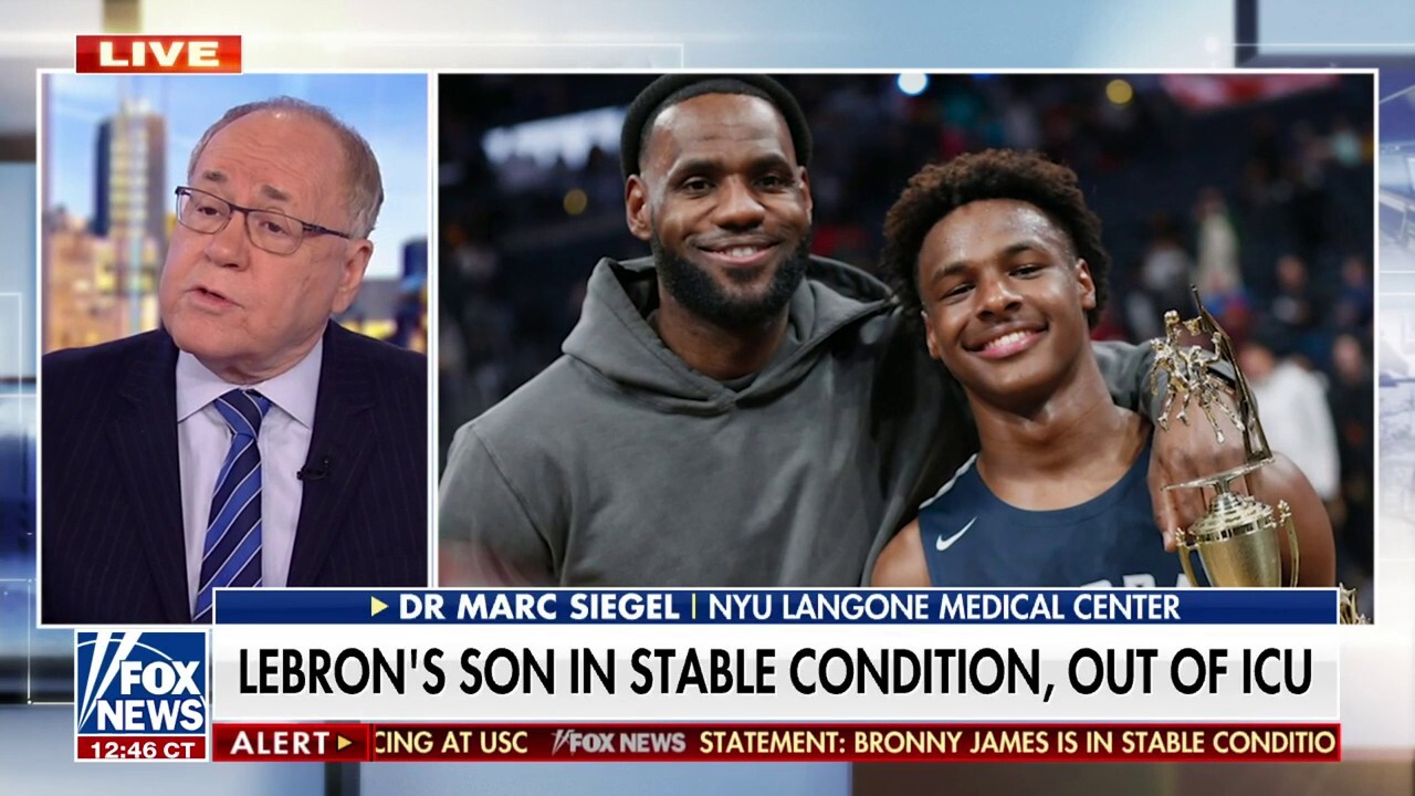 18-year-old Bronny James out of ICU after suffering cardiac arrest