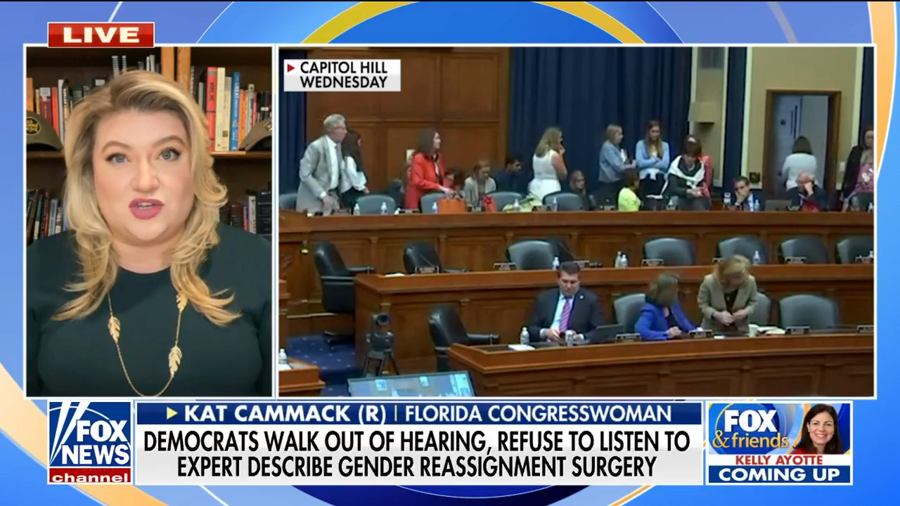 Kat Cammack shreds Dems for refusing to hear concerns about gender surgeries: 'A giant experiment'