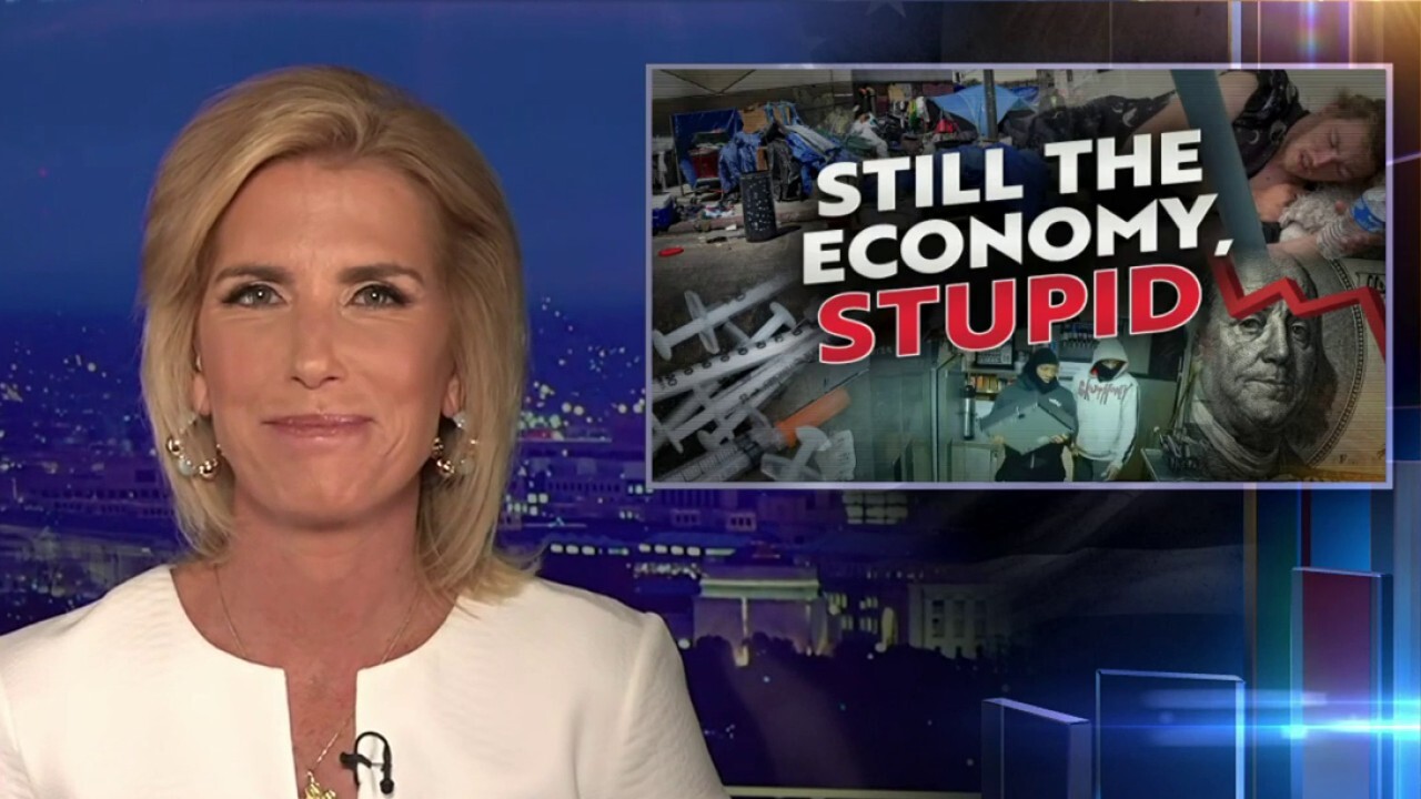 LAURA INGRAHAM: Biden is faking 'Trump-like approach' to the economy