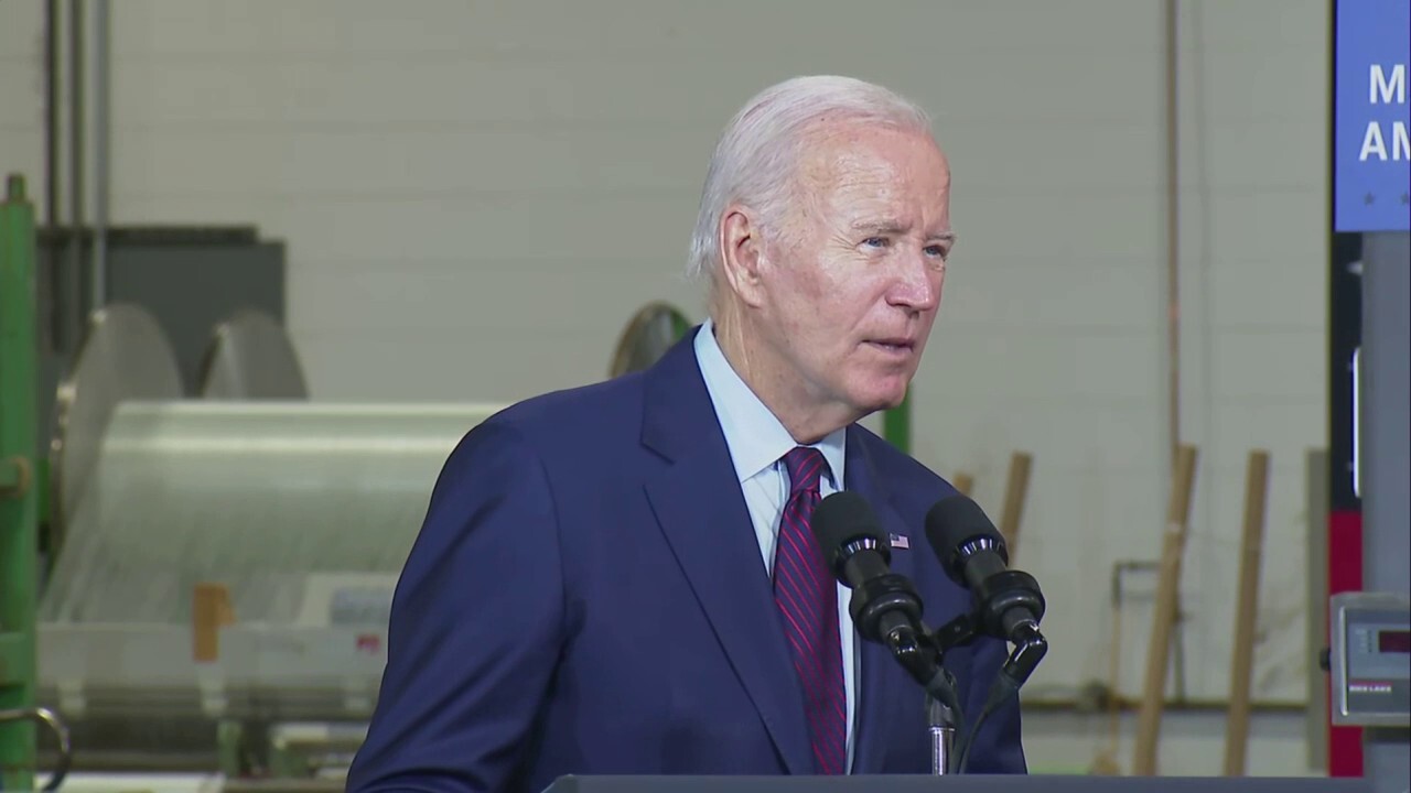 Biden takes credit for declining inflation, suggests Republicans will impeach him