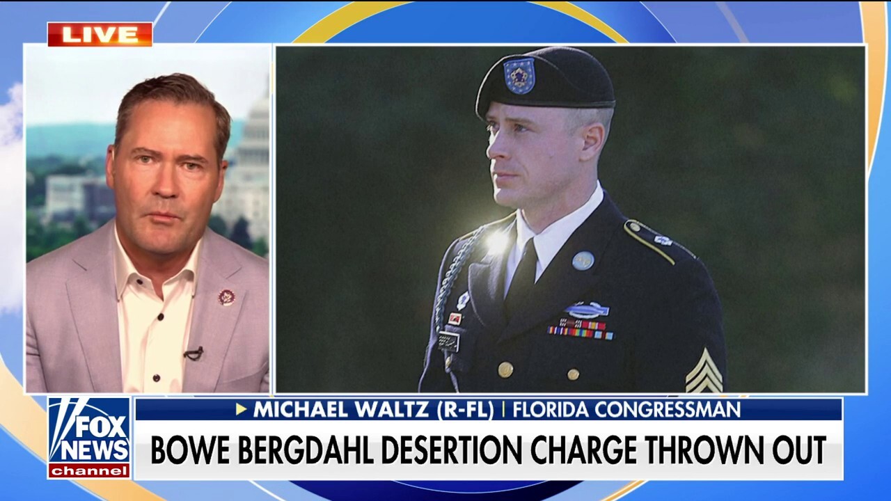 Throwing out of Bowe Bergdahl's desertion charge a 'slap in the face': Rep. Michael Waltz