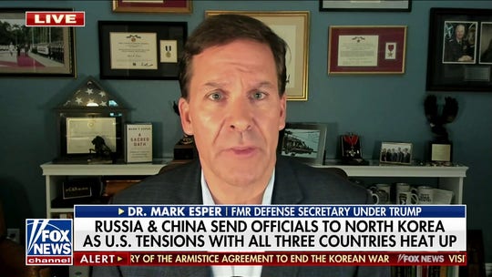 Russia, China sending officials to North Korea is 'interesting' and 'significant on a few fronts': Dr. Mark Esper