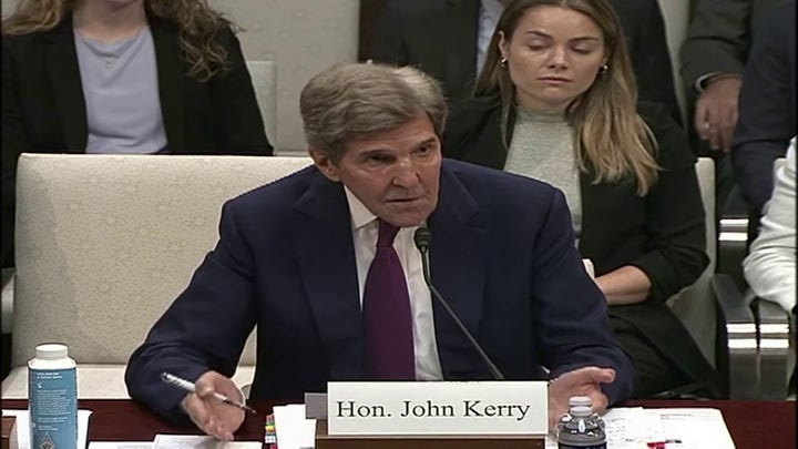 United States Special Presidential Envoy for Climate John Kerry lashes out in House hearing