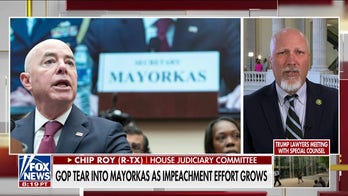 Chip Roy goes off on Mayorkas after tense hearing, vows to 'grind' Congress to halt unless border is secured