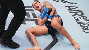 UFC fighter Istela Nunes suffers nasty elbow injury in strawweight bout
