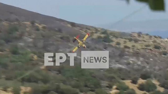 Disturbing footage shows plane nosedive, burst into fireball during wildfire tragedy