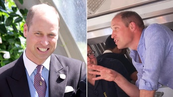 Prince William surprises food truck customers by handing out burgers