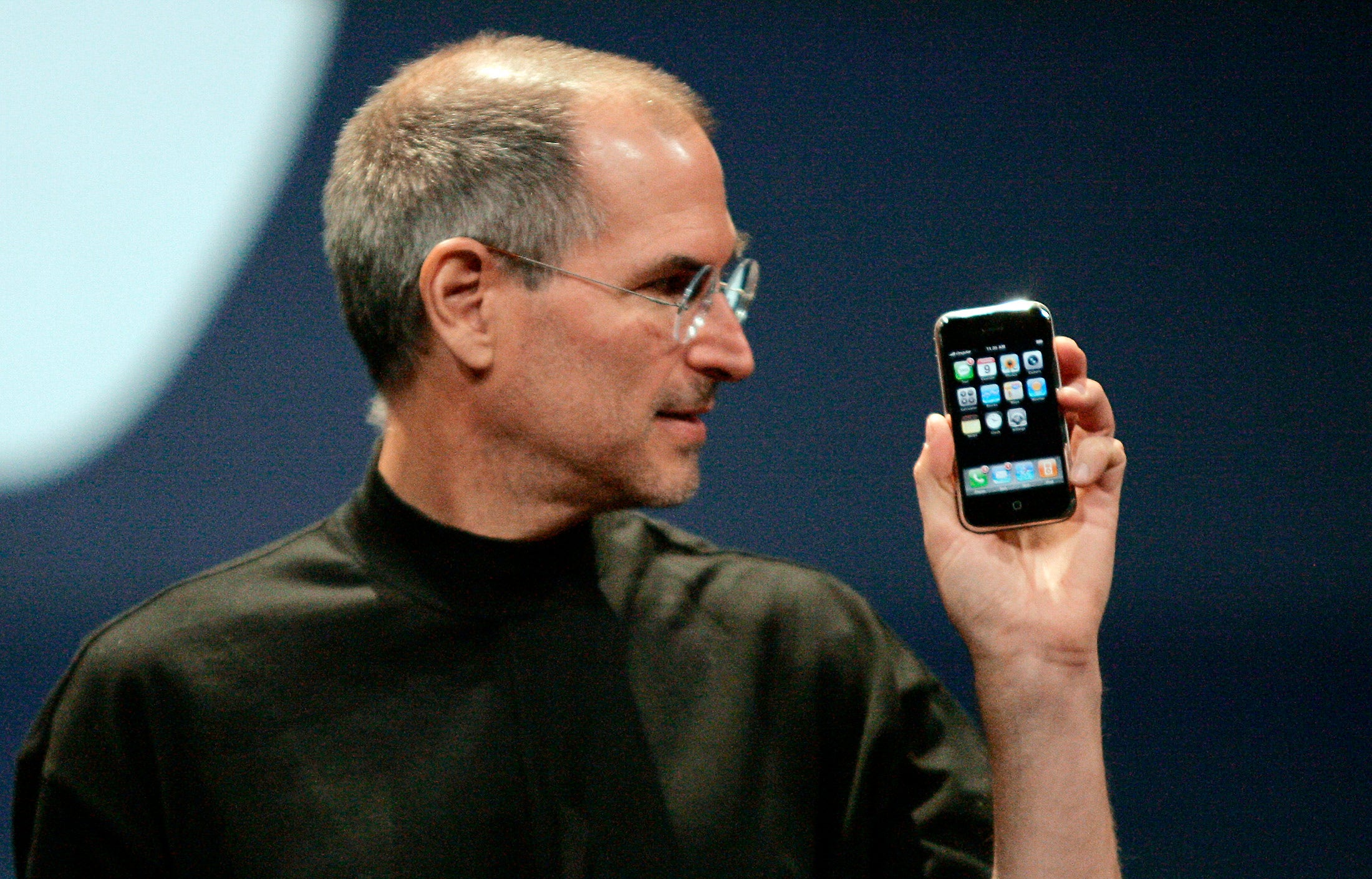 On this day in history, Jan. 9, 2007, Steve Jobs introduces Apple iPhone at Macworld in San Francisco