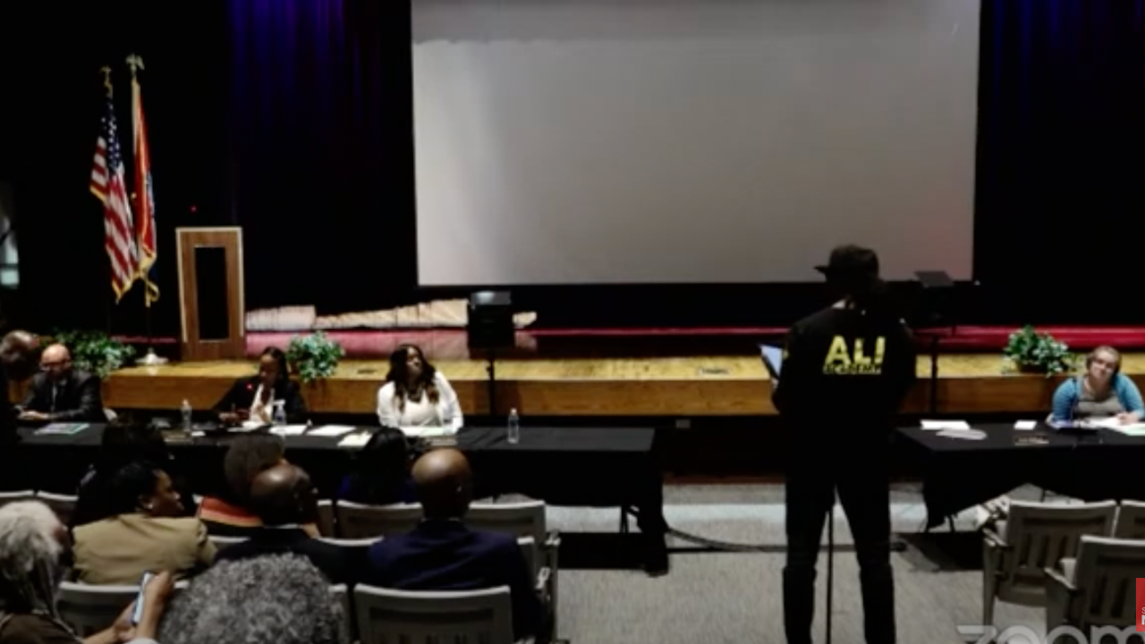 Activist confronts St. Louis school board over poor Black student outcomes: 'Require your criminal conviction'